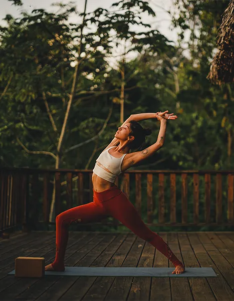 Jungle yoga practice at Copal Tree Lodge _ Belize Retreats